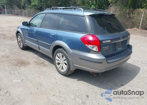 2009 Subaru Outback 2.5I Limited z USA, uszkodzony, nr VIN 4S4BP66C597332461